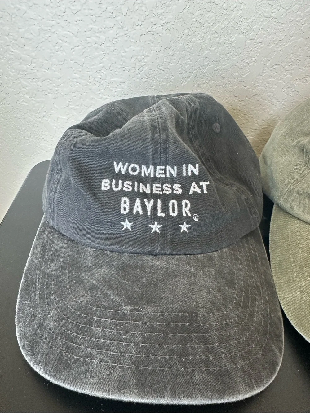 Baylor women in business Washed style Baseball Caps-set